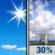 Tuesday: Sunny then Chance Showers And Thunderstorms