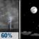 Sunday Night: Showers And Thunderstorms Likely then Mostly Clear
