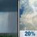 Saturday: Slight Chance Rain Showers then Haze